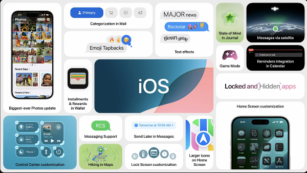 Apple iOS 18 Introduced at WWDC 2024