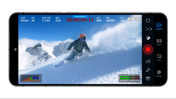 Blackmagic Camera App Available on Android with Limited Compatibility