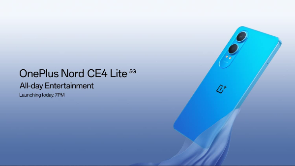 OnePlus Nord CE 4 Lite 5G Launching in India Today