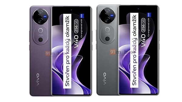 Vivo V40 Renders & Specs Leaked - New Back Design Hides Familiar Specs