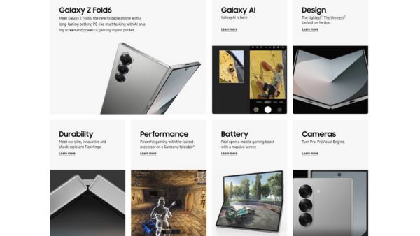 Samsung Galaxy Z Fold 6 Launched: Refined Design, New Cameras, & More Samsung Galaxy Z Fold 6 Launched: Refined Design, New Cameras, & More