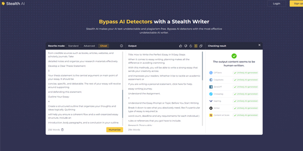 Stealth AI Review: Does This Free AI Humanizer Bypass AI Detection?