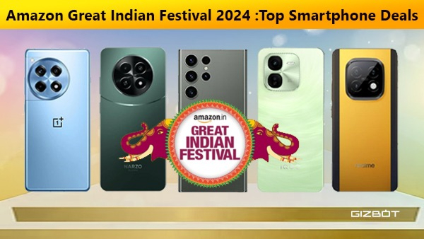 Amazon Great Indian Festival 2024 Sale: 10 Best Smartphone Deals 
