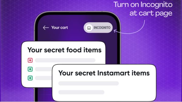 Swiggy Launches Incognito Mode for Private Food and Grocery Orders