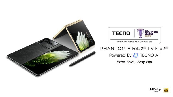 Tecno Phantom V Fold2, Phantom V Flip2 Launched with AI Assistant