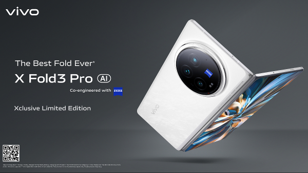 Vivo X Fold3 Pro Limited Lunar White Edition Launched in India