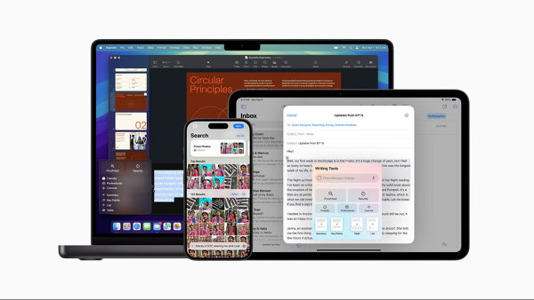 Apple Intelligence Now Available on iPhone, iPad, and Mac