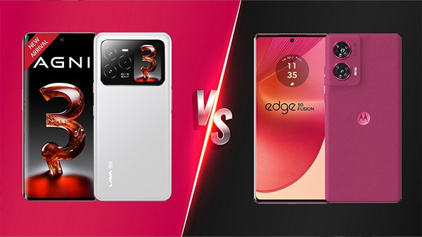 Lava Agni 3 vs Motorola Edge 50 Fusion: Dual Display or Slim Design?
