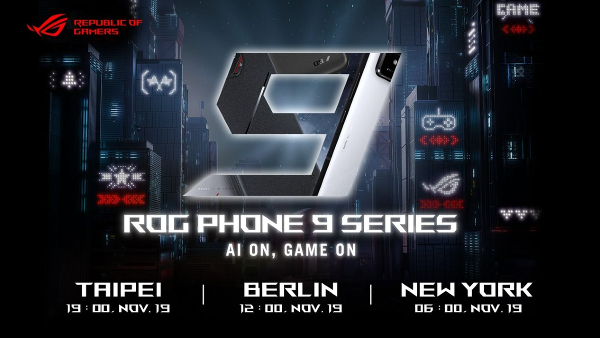  Asus ROG Phone 9 with Snapdragon 8 Elite SoC Launching on November 19