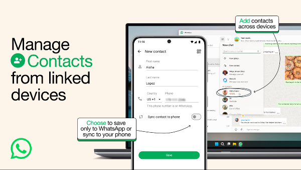 WhatsApp is Making it Easier to Add and Manage Contacts on Web
