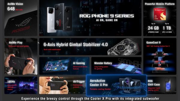 ASUS ROG Phone 9 Series Launched: Check Price, Specs, Features