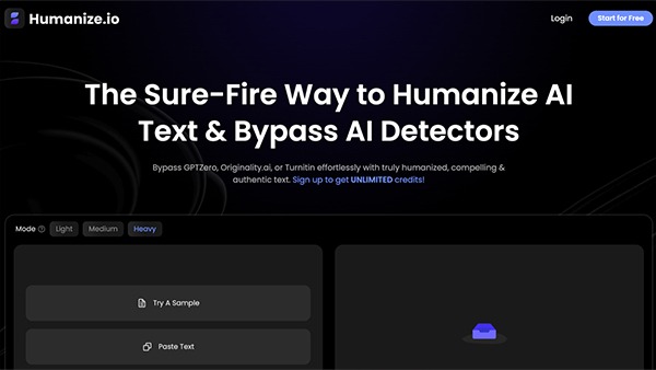 Humanize.io: Make AI Content Undetectable with Ease