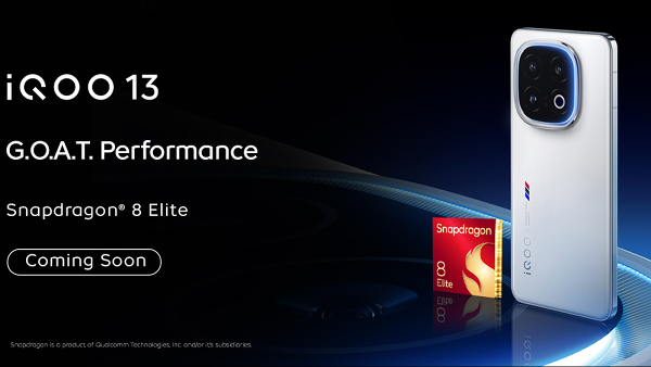iQOO 13 with Snapdragon 8 Elite SoC Launching in India in December