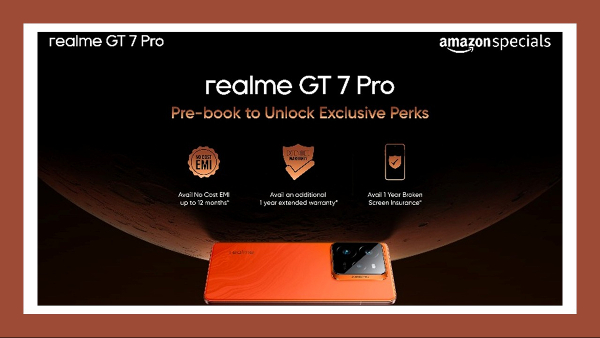 Realme GT 7 Pro Pre-Booking in India Starts from November 18