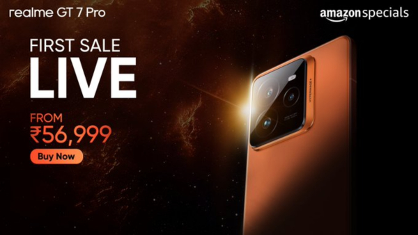 Realme GT 7 Pro with Snapdragon 8 Elite Chip Now on Sale in India
