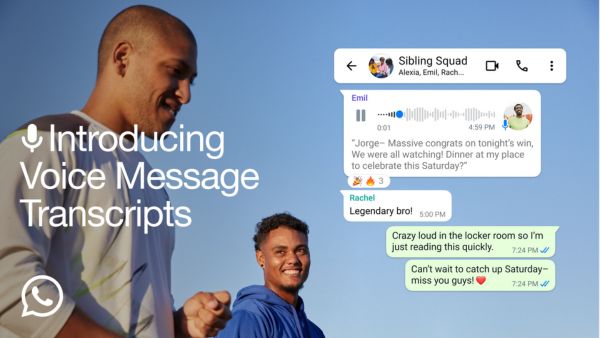 WhatsApp Rolls Out Voice Message Transcripts: Here’s How It Works WhatsApp Rolls Out Voice Message Transcripts: Here’s How It Works