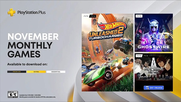 PlayStation Plus Game Catalog for November 2024 Announced