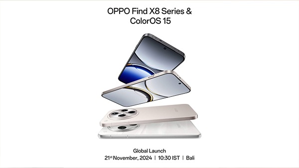 OPPO Find X8 Series and ColorOS 15 to Launch in India This Month