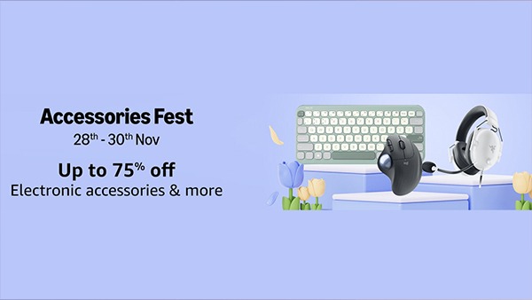 Amazon Accessories Fest 2024: Up to 75% Off on Tech Accessories