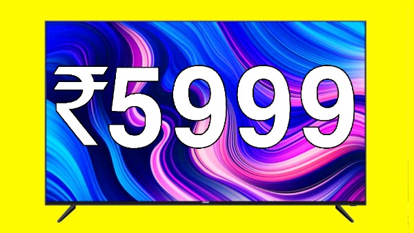 Flipkart Big Saving Days: Smart TVs Starting at ₹5,999