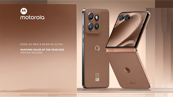Motorola Razr 50 Ultra and Edge 50 Neo Get New Mocha Mousse Colour