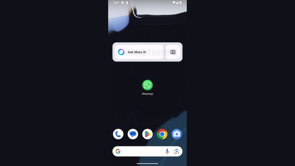 WhatsApp Is Testing a New Meta AI Widget for Home Screens