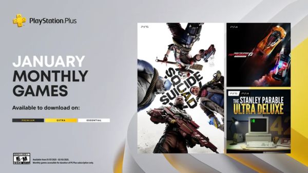 PlayStation Plus Game Catalog for January 2025 Announced