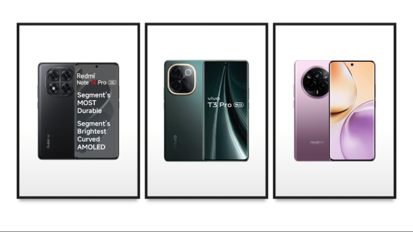 Realme 14 Pro vs Redmi Note 14 Pro vs Vivo T3 Pro: Full Comparison