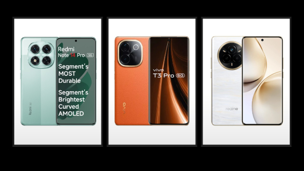Realme 14 Pro vs Redmi Note 14 Pro vs Vivo T3 Pro: Full Comparison