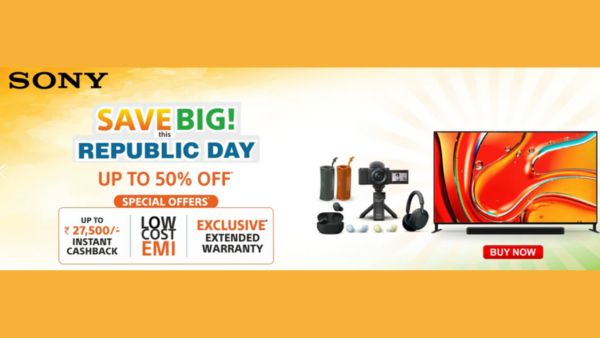 Sony Republic Day Sale 2025: Best Deals on Soundbars, Cameras, & More