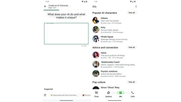 WhatsApp Might Let You Create Your Own AI Chatbot Soon