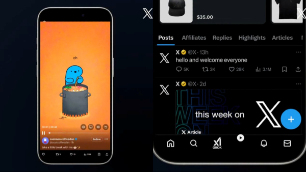 X Vertical Video Feed Feature Announced Amid TikTok Uncertainty