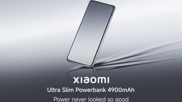 Xiaomi’s 4900mAh Ultra Slim Power Bank Now on Sale in India for ₹1,999