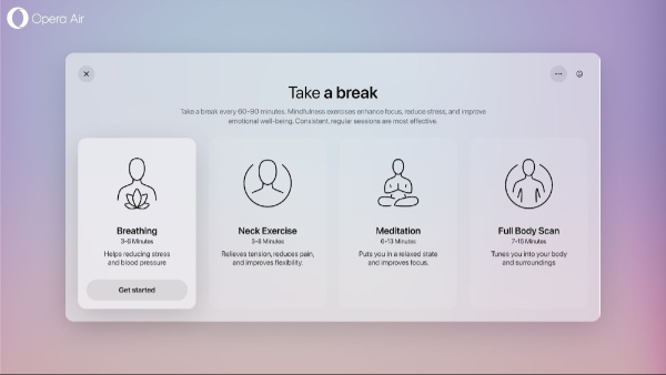 Here’s How the Opera Air Browser Helps You Manage Stress  