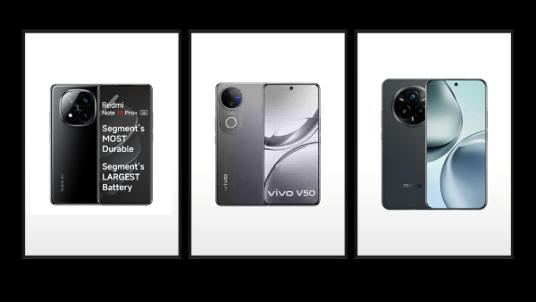 Vivo V50 vs Redmi Note 14 Pro Plus vs Realme 14 Pro Plus Comparison 