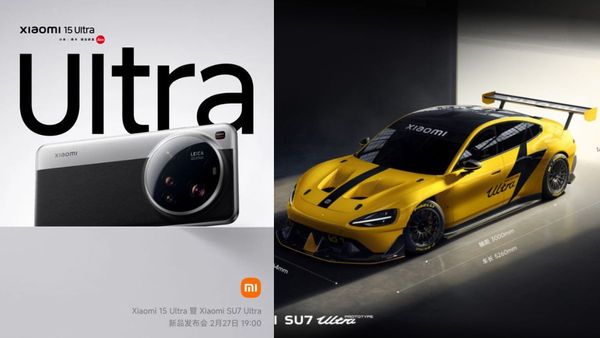 Xiaomi 15 Ultra and SU7 Ultra EV Set to Launch in China on Feb 27