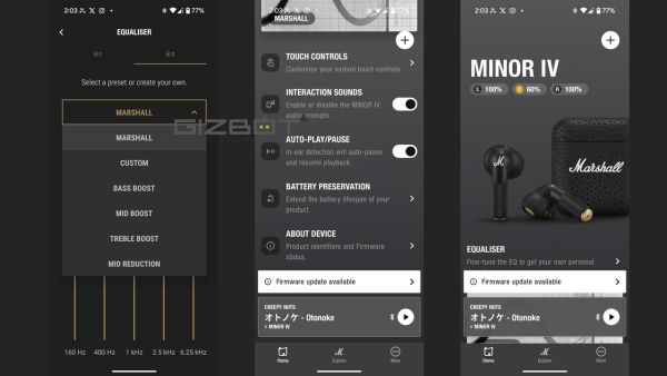 Marshall Minor IV Earbuds Review