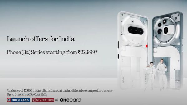 Nothing Phone (3a) Launched in India: Check Price & Availability