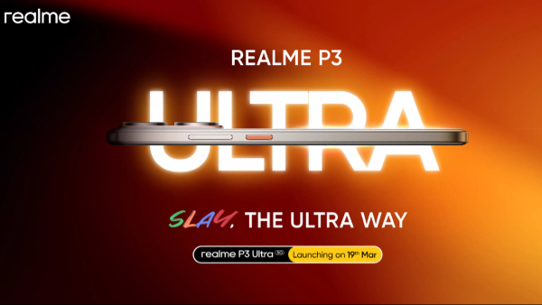 Realme P3 Ultra Launch Date in India set for March 19