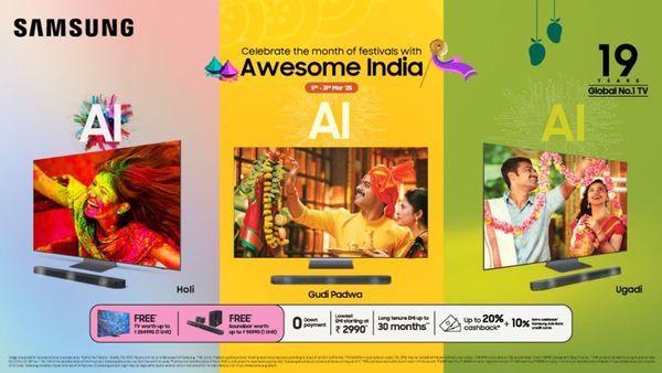 Samsung Announces Festive Deals On AI-Powered TVs