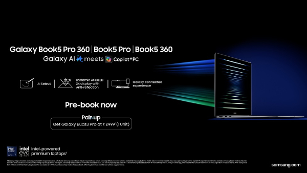 Samsung Launches Galaxy Book5 Series AI PCs in India