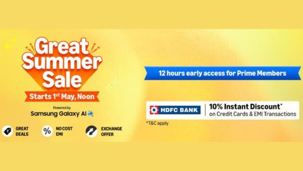 Amazon Great Summer Sale 2025: Top Offers on Phones, Laptops, and More