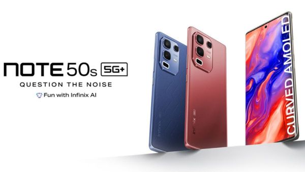 Infinix Note 50s 5G Goes on Sale in India at 12PM Today via Flipkart