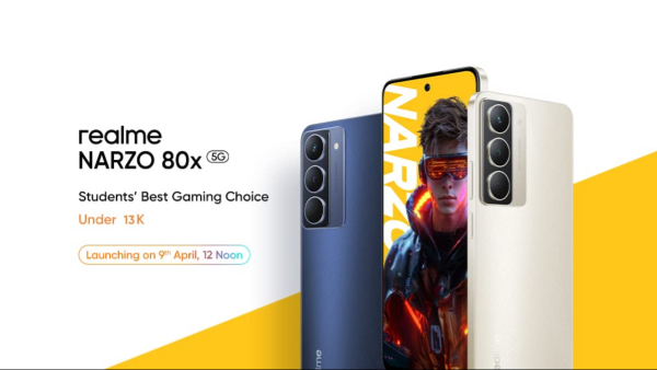 Realme Narzo 80 Pro 5G, Narzo 80x 5G Launching in India Today
