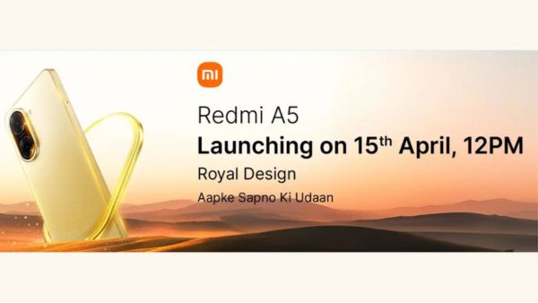 Redmi A5 India Launch Set for April 15; Flipkart Microsite Goes Live
