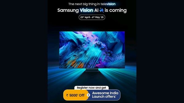 Samsung Opens Registration for Its New Vision AI TVs in India