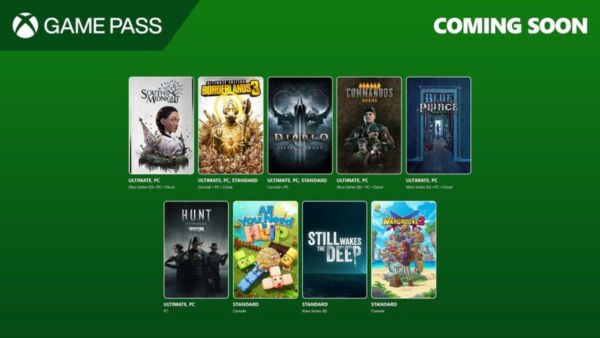 Xbox Game Pass April 2025 Lineup Announced