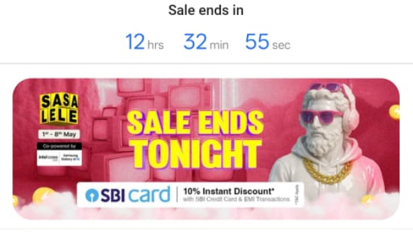 Flipkart SASA LELE Sale Ends Today: Best Deals You Shouldn't Miss