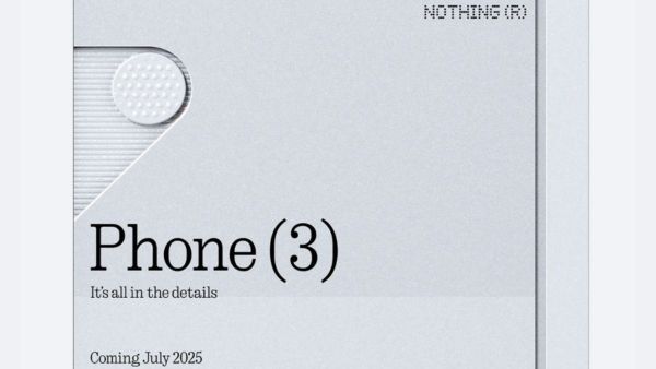 Nothing Phone (3) Teased With Braille-Like Button Ahead of July Launch