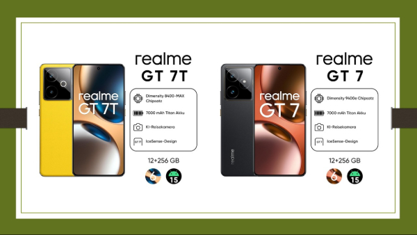 Realme GT 7, Realme GT 7T Listed on Amazon Ahead of Launch